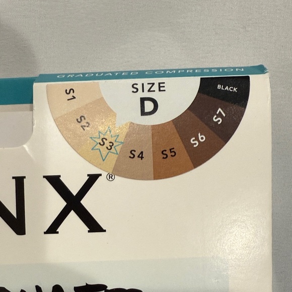 SPANX Graduated Compression Sheers in Nude - Picture 2 of 9